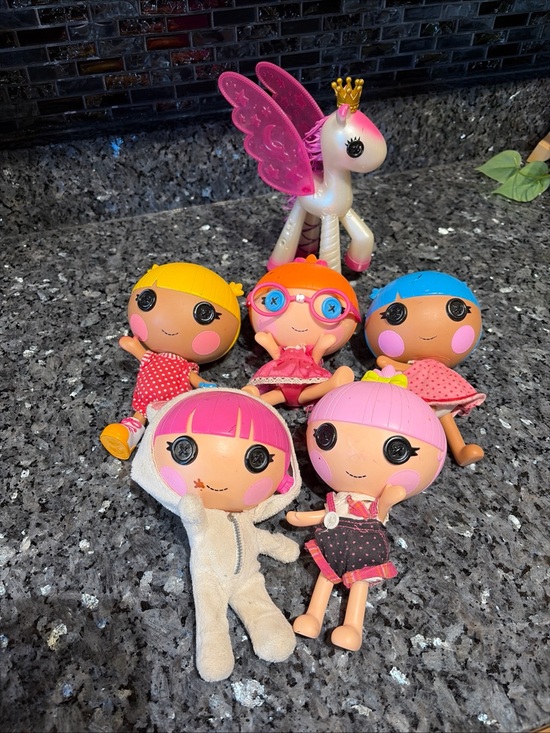 lalaloopsy Other - Lalaloopsy LITTLES Doll Bundle Lot Of 5 Plus Unicorn